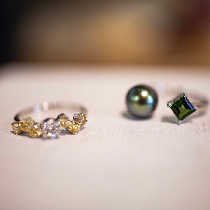 mother and daughter rings