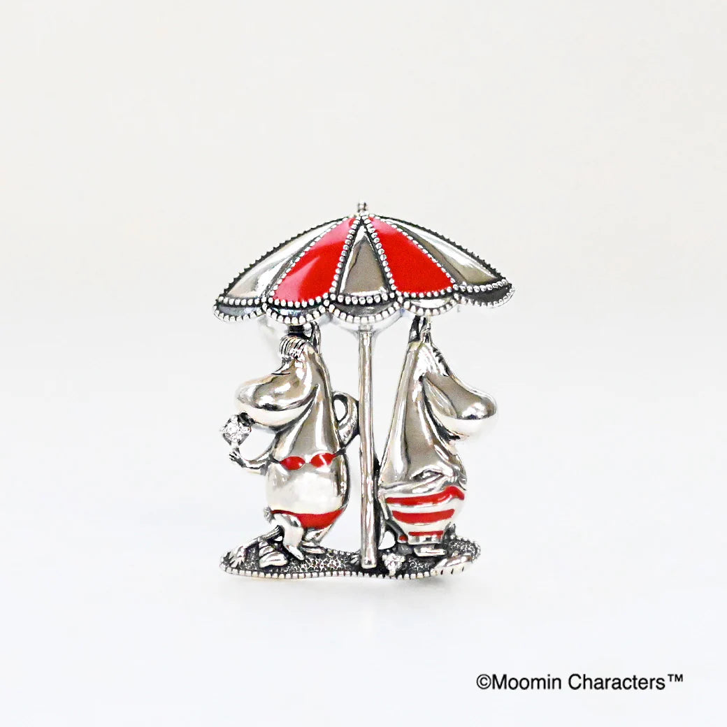 SV Moomin [Moomin Summer Parasol] Pendant Brooch