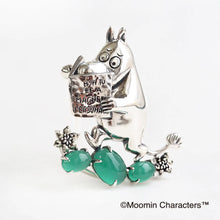 Load image into Gallery viewer, SV Moomin [Reading Moomin Brooch Pendant]