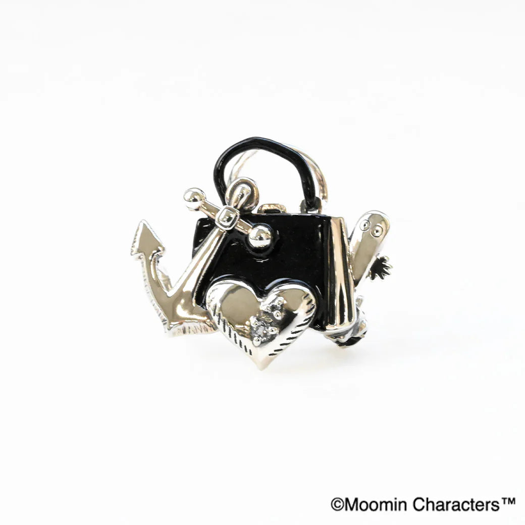 SV Moomin [Moominmamma's Bag and Hattifattener] Pendant Brooch