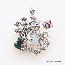 Load image into Gallery viewer, SV Moomin [Running Snufkin &amp; Little My] Pendant Brooch