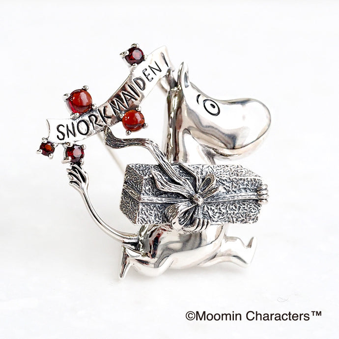 SV Moomin [Running Moomin] Pendant Brooch