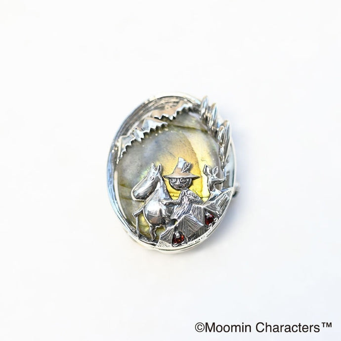 SV Moomin [Into the Garnet Valley] Pendant Brooch