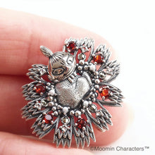 Load image into Gallery viewer, SV Moomin [Little My on a Flower Brooch] Pendant