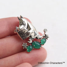 Load image into Gallery viewer, SV Moomin [Reading Moomin Brooch Pendant]