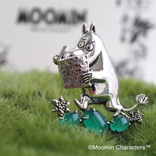 Load image into Gallery viewer, SV Moomin [Reading Moomin Brooch Pendant]