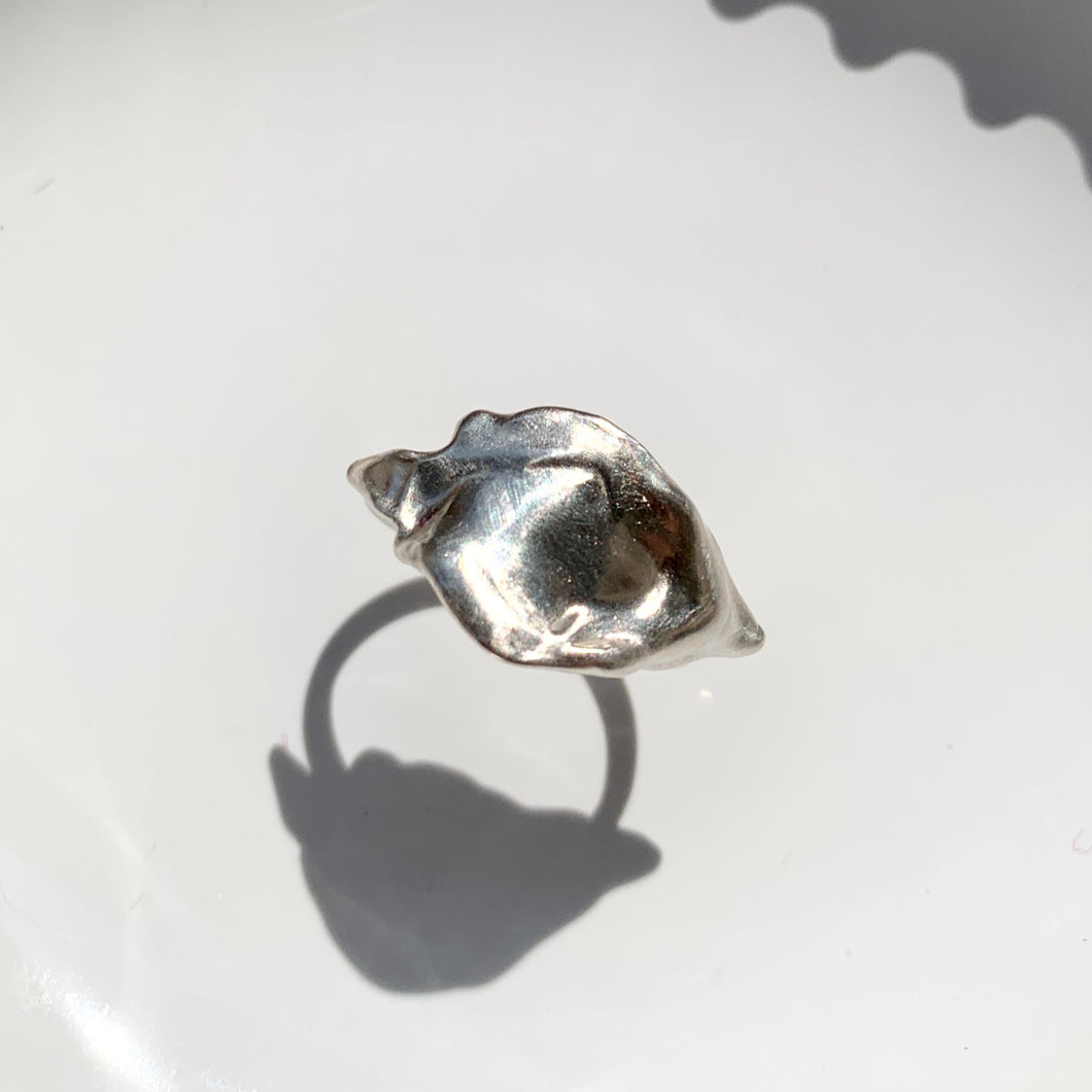 Silver droplet rings 03